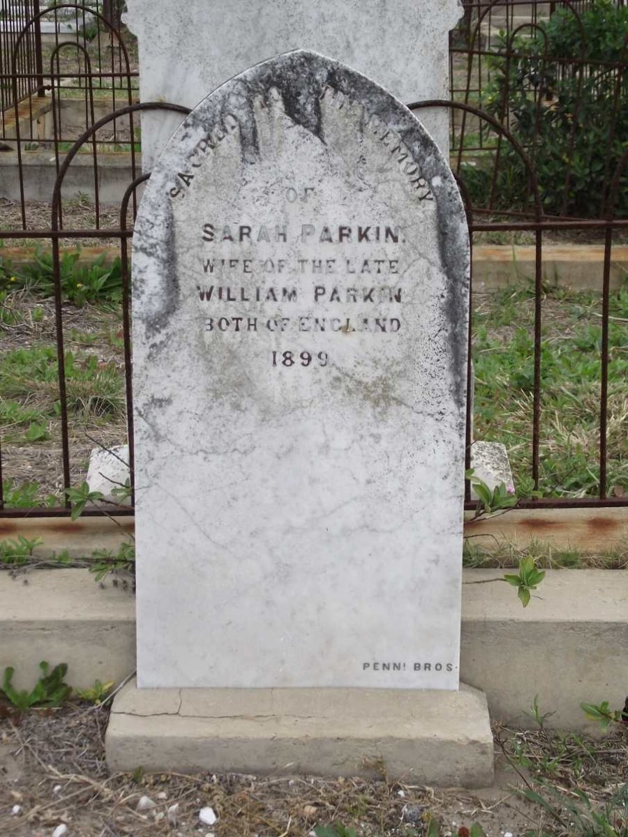 PARKIN Sarah -1899