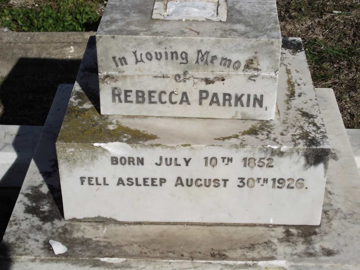 PARKIN Rebecca 1852-1926