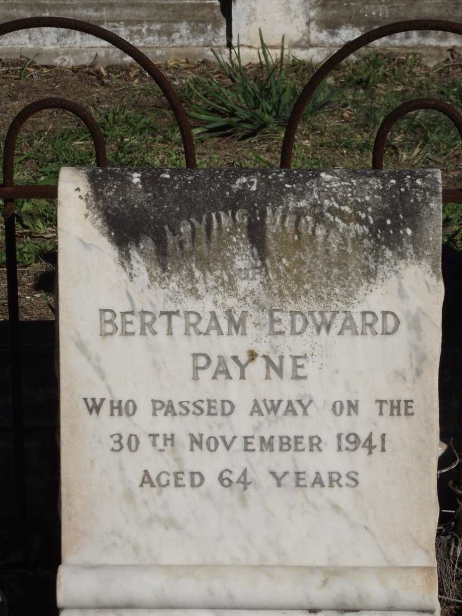 PAYNE Bertram Edward -1941