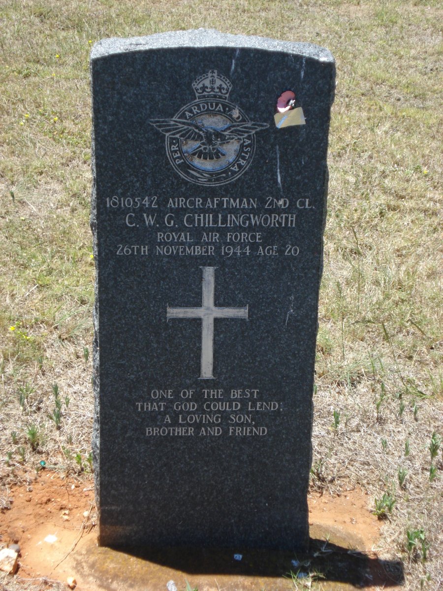 CHILLINGWORTH C. W. G. -1944