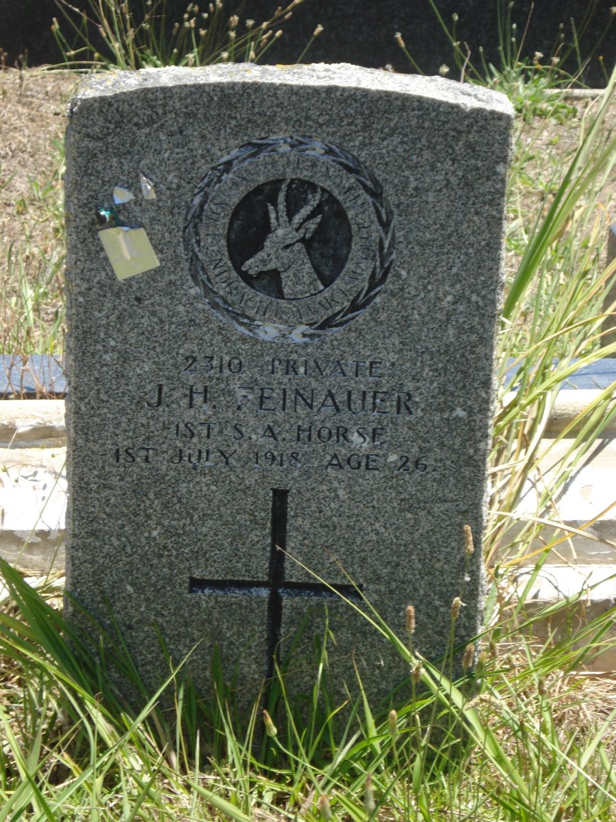 FEINHAUER J. H. -1918