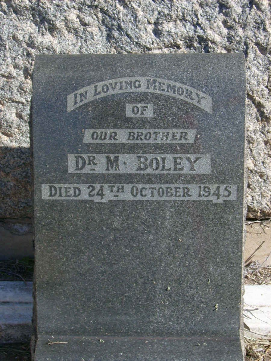 BOLEY M. -1945