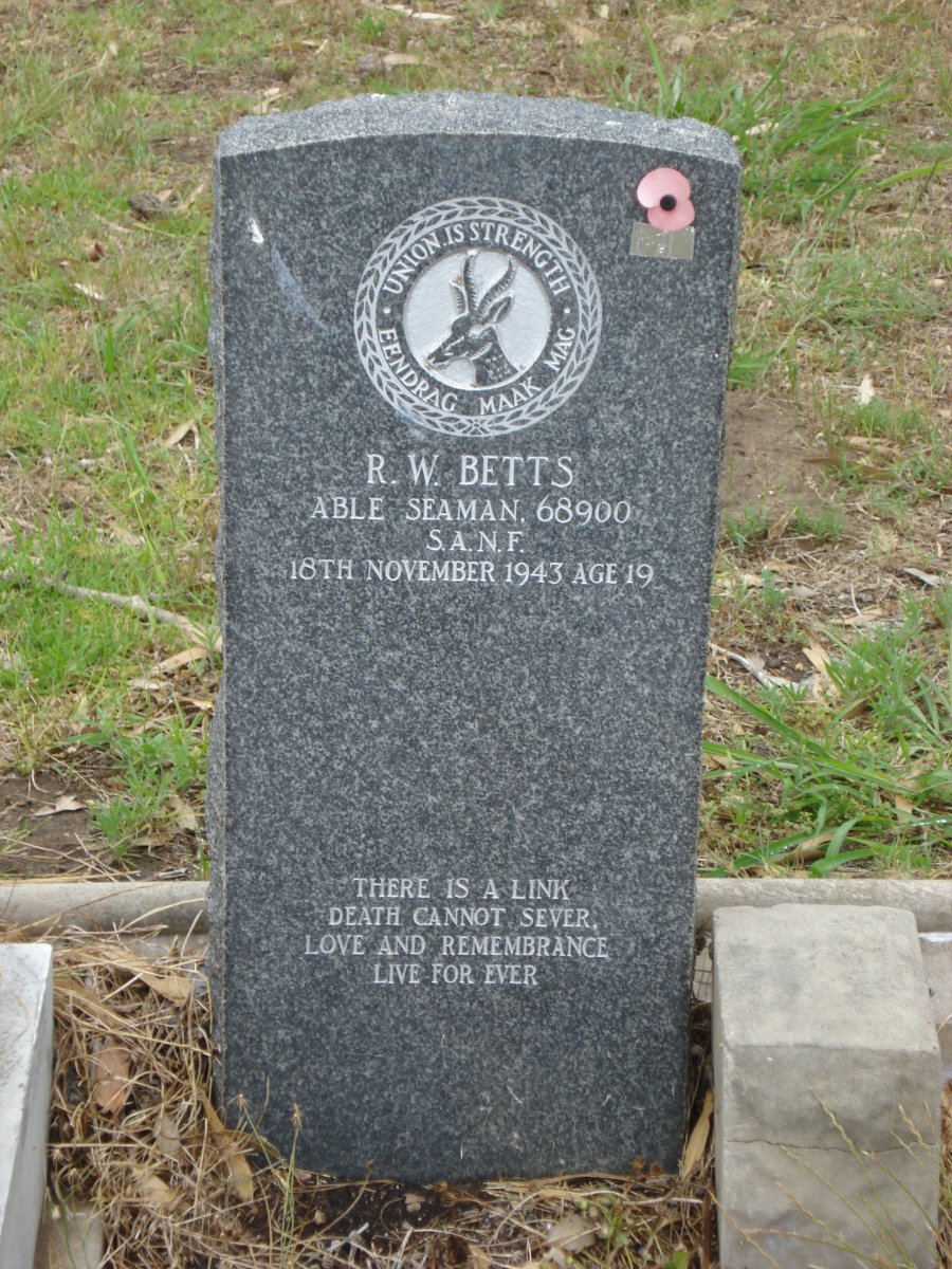 BETTS R. W. -1943