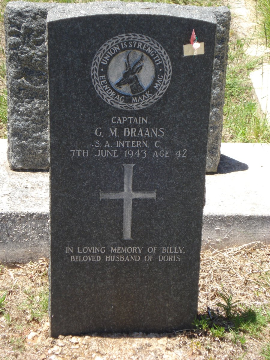 BRAANS G. M. -1943