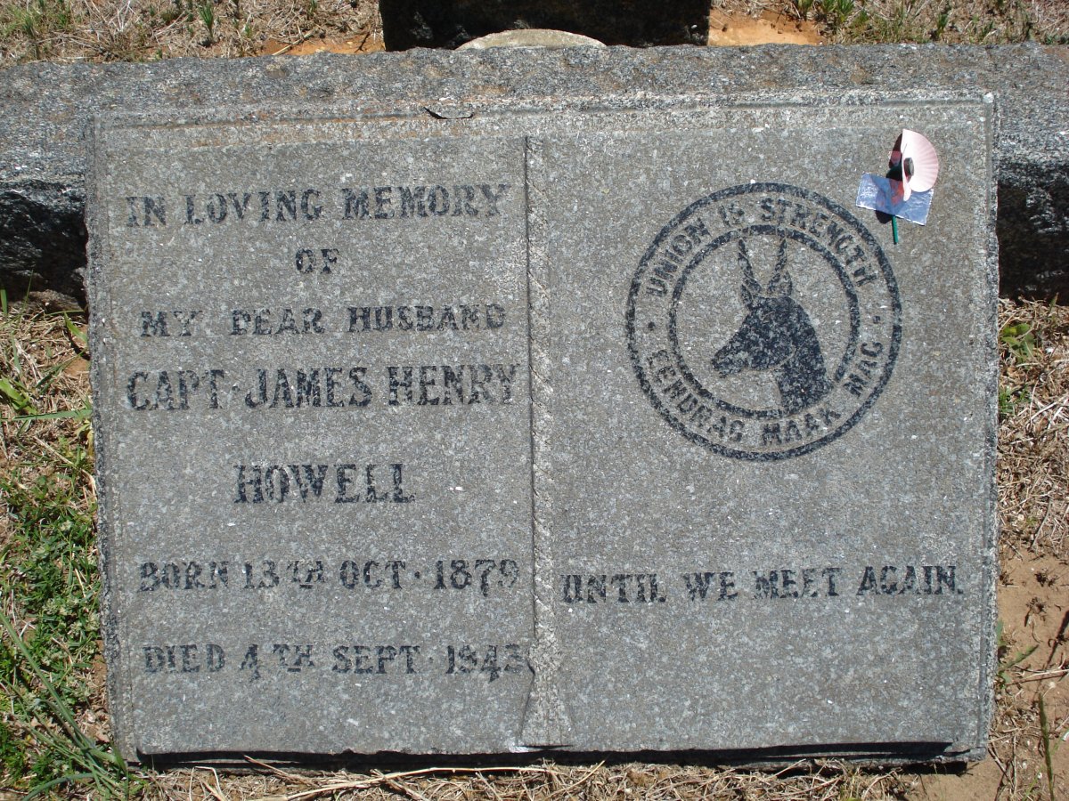 HOWELL James Henry 1879-1943