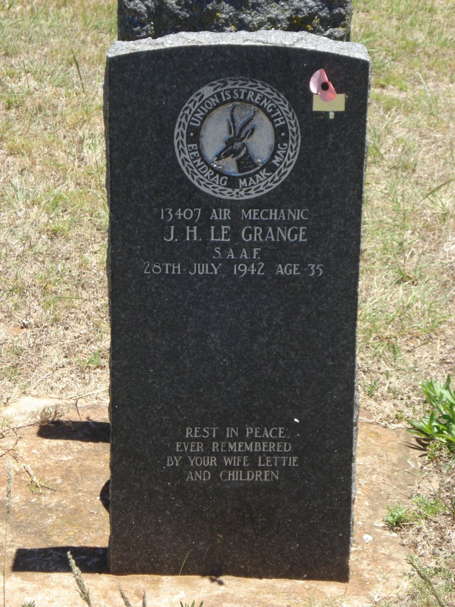 GRANGE J.H. le -1942
