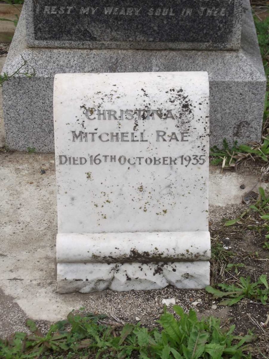 RAE Christina Mitchell -1935