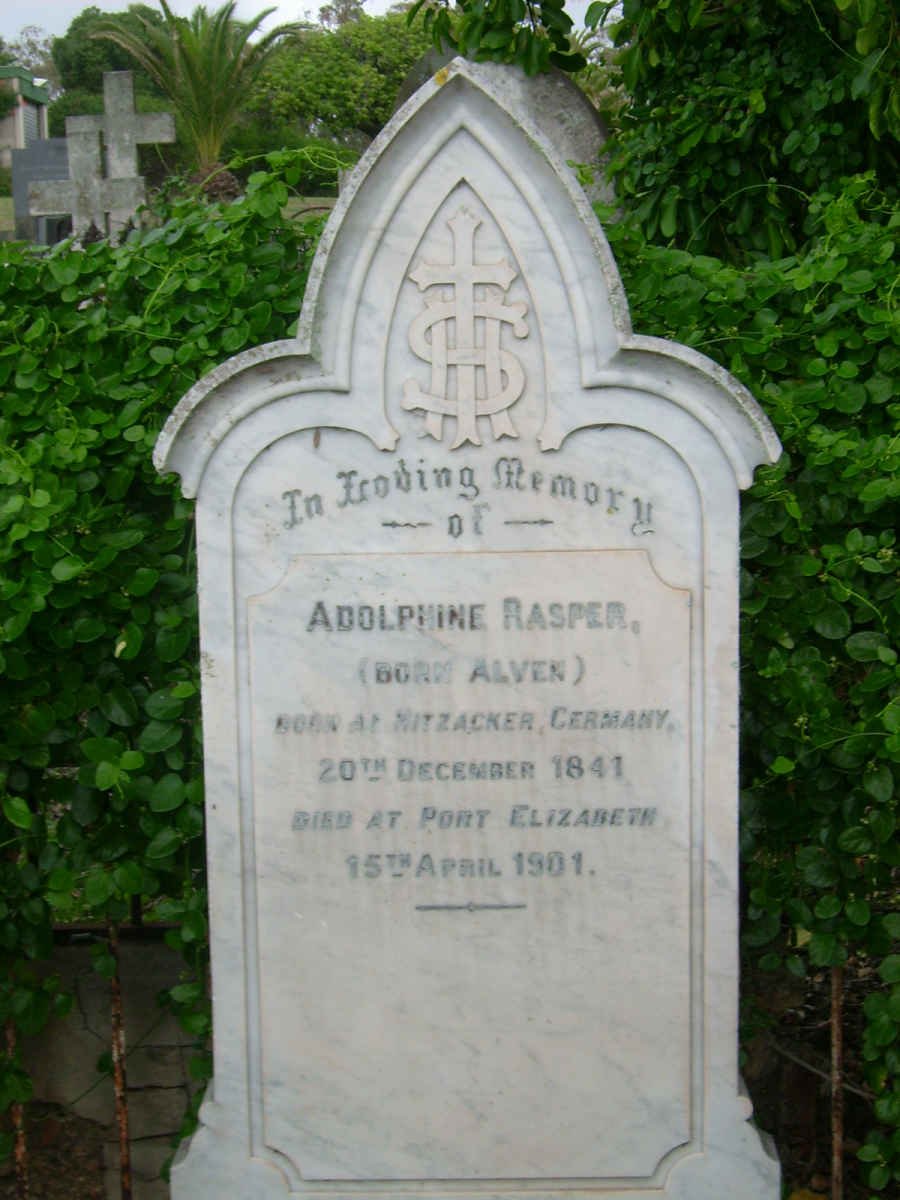 RASPER Adolphine nee ALVEN 1841-1901