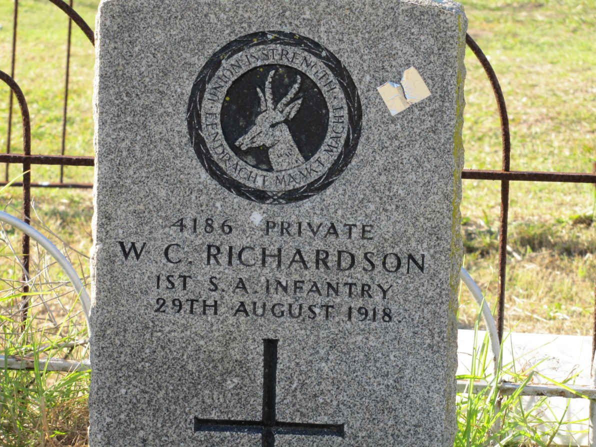 RICHARDSON W.C. -1918
