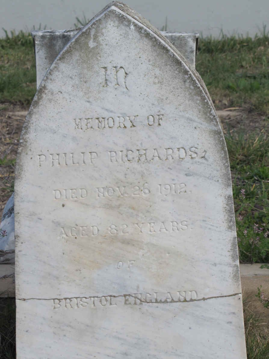 RICHARDS Philip -1912