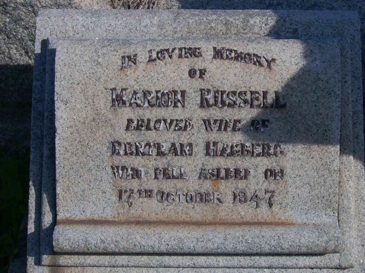 RUSSEL Marion -1947