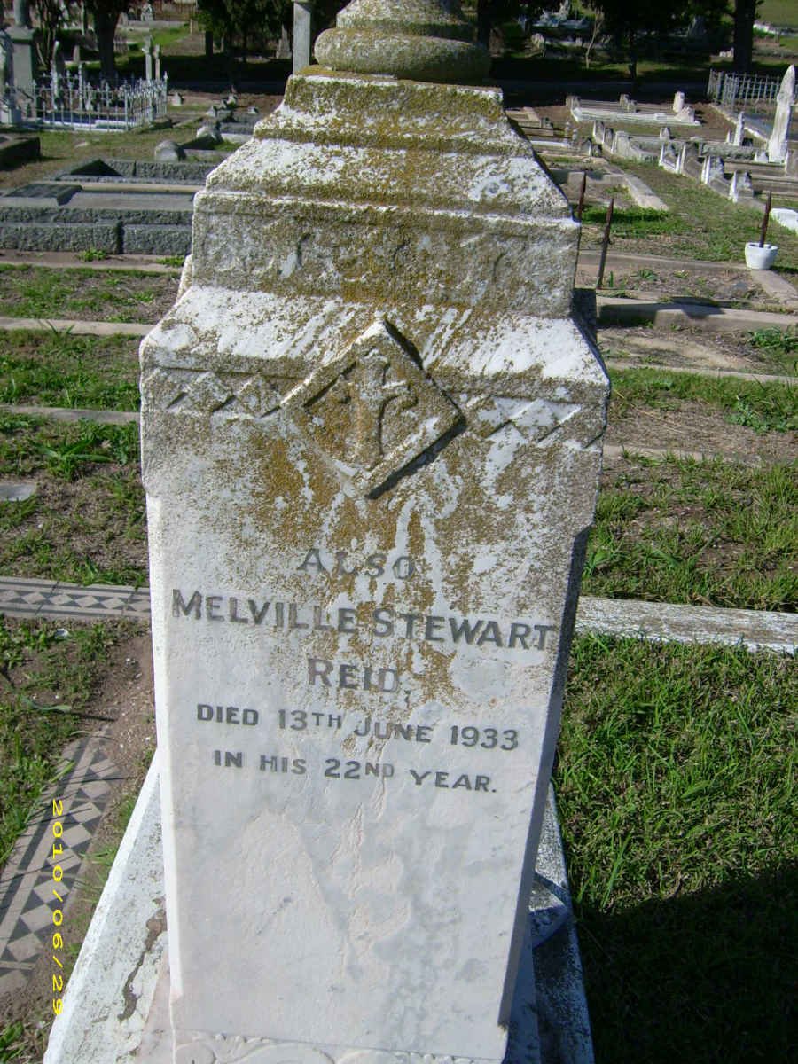 REID Melville Stewart -1933