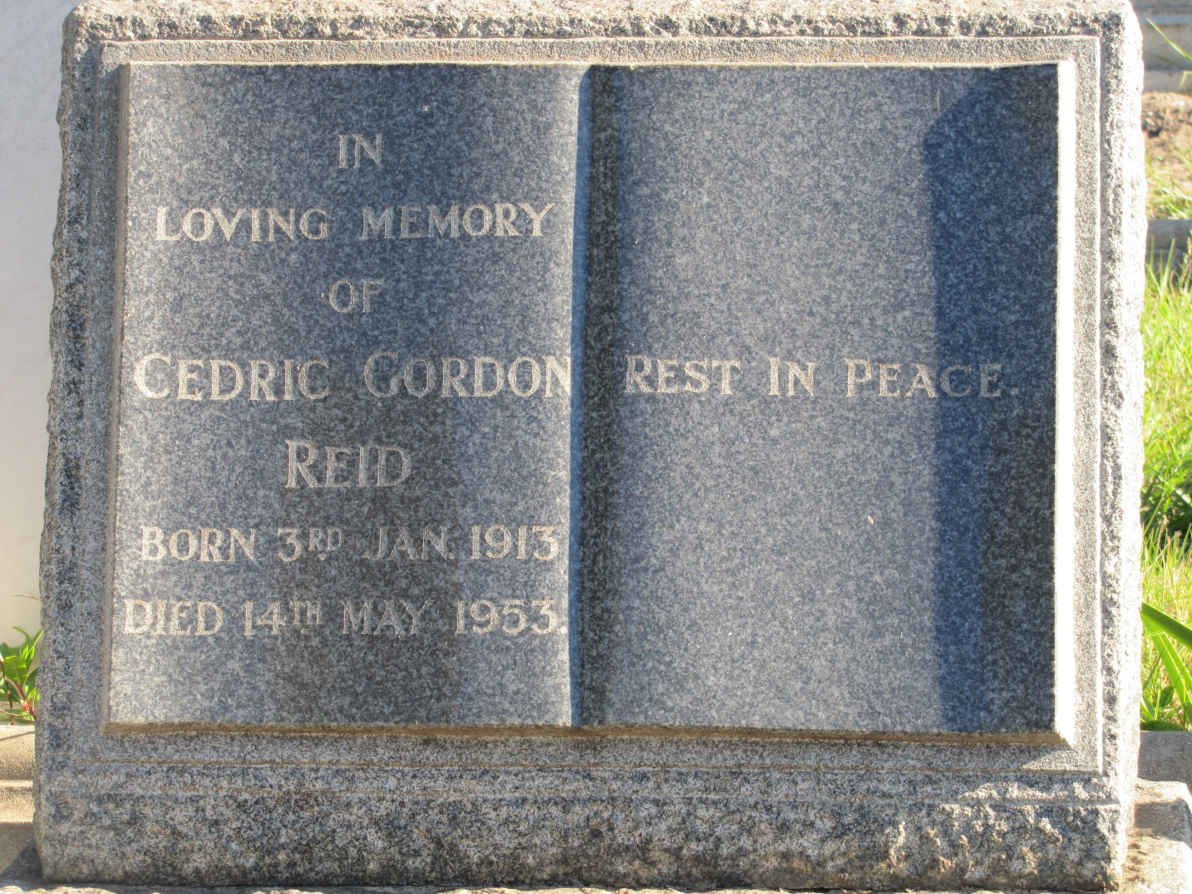 REID Cedric Gordon 1913-1953