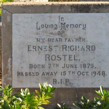 ROSTEL Ernest Richard 1875-1948