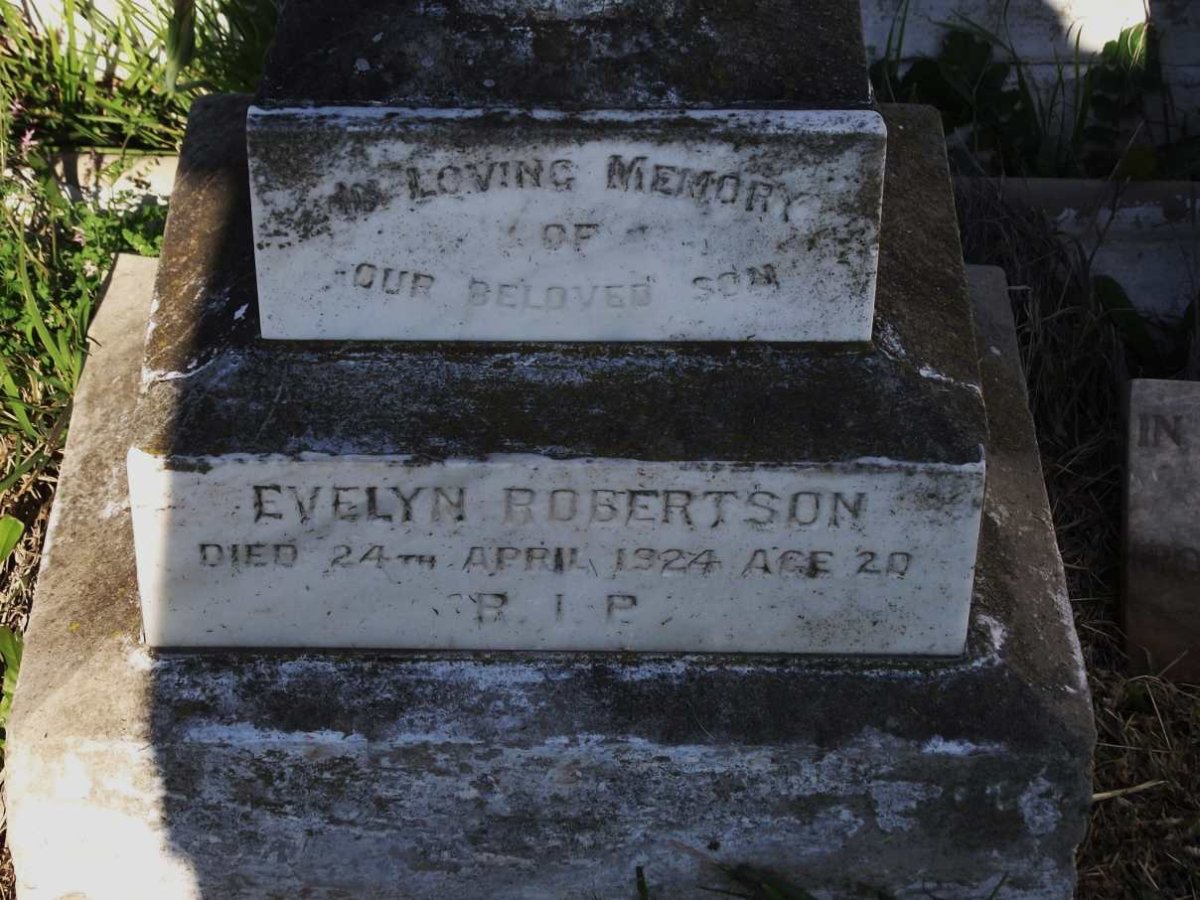 ROBERTSON Evelyn -1924