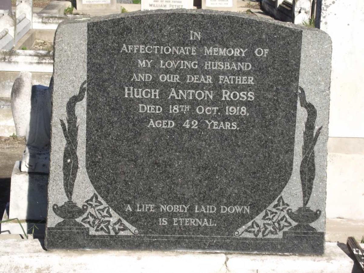 ROSS Hugh Anton -1918