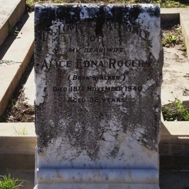 ROGERS Alice Edna nee WALKER -1940