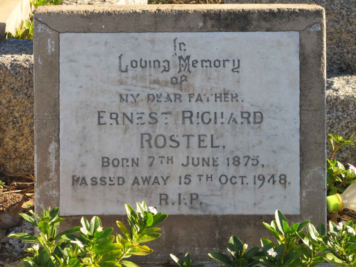 ROSTEL Ernest Richard 1875-1948