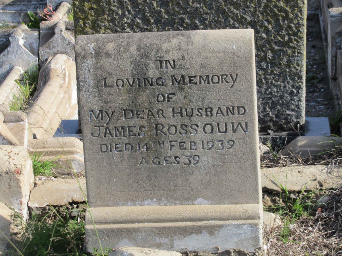 ROSSOUW James -1939