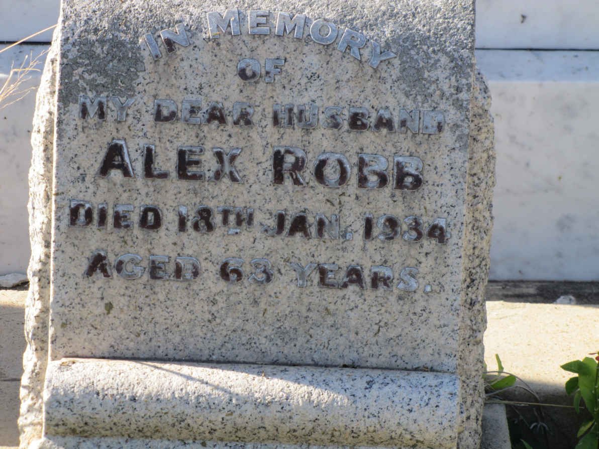ROBB Alex -1934