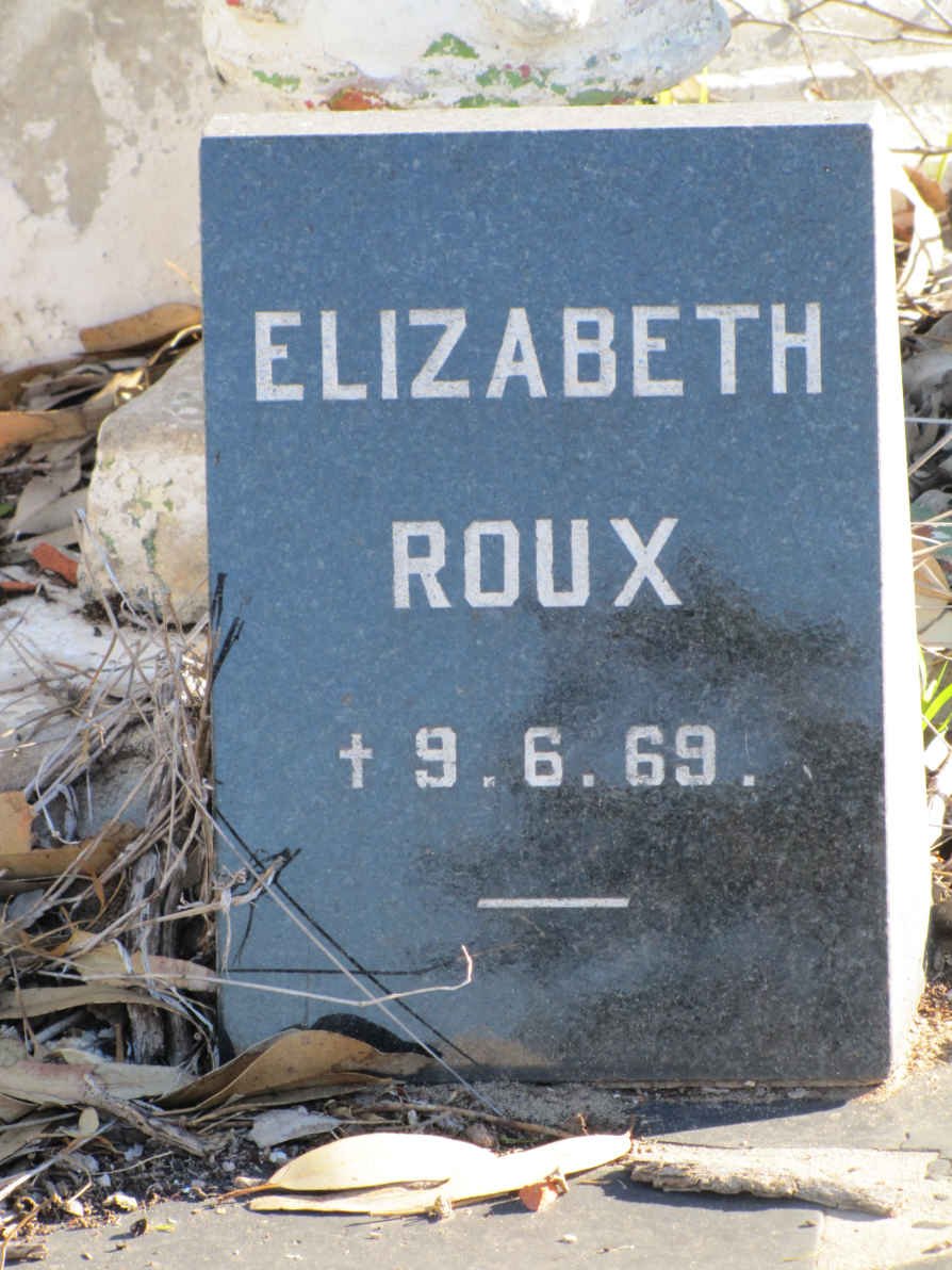 ROUX Elizabeth -1969