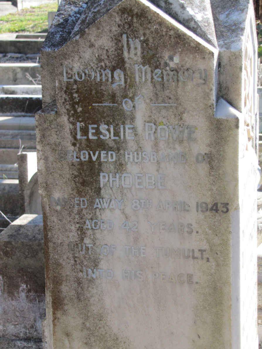 ROWE Leslie -1943