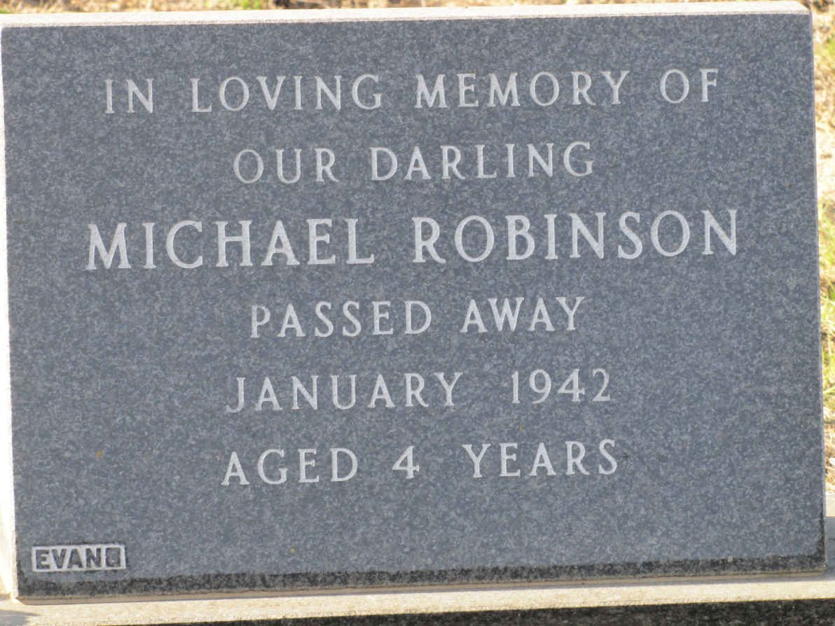 ROBINSON Michael  -1942