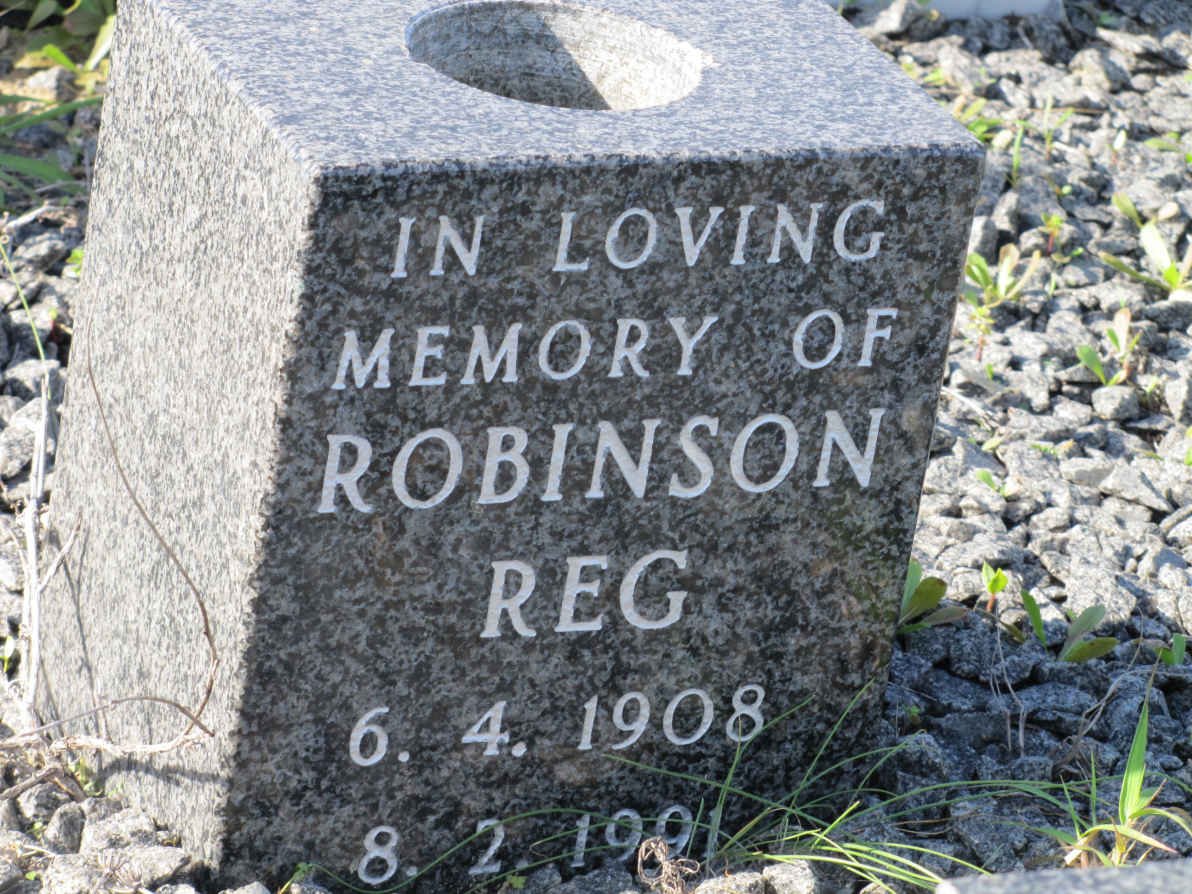 ROBINSON Reg 1908-1991
