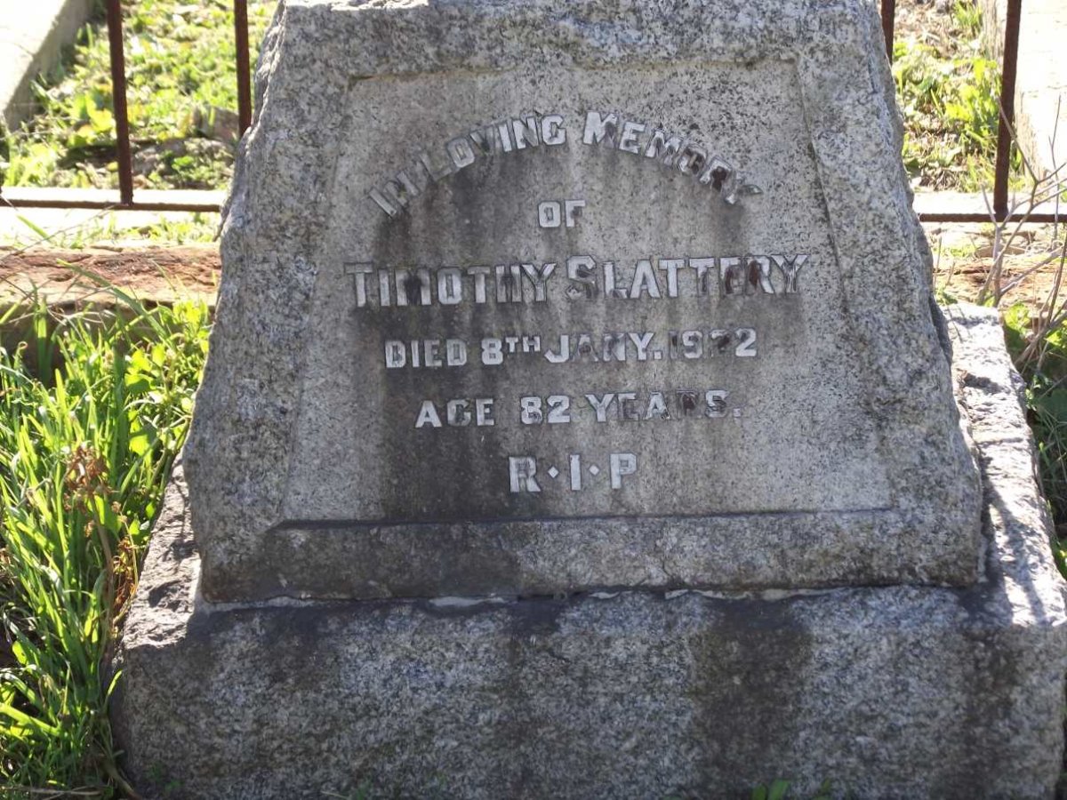 SLATTERY Timothy -1922