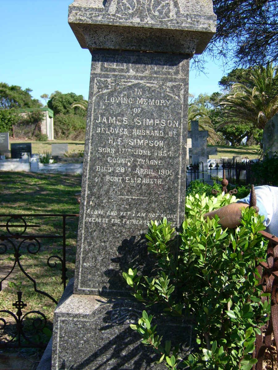 SIMPSON James 1854-1901