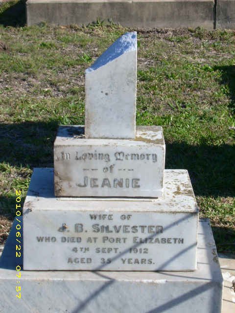 SILVERSTER Jeanie -1912