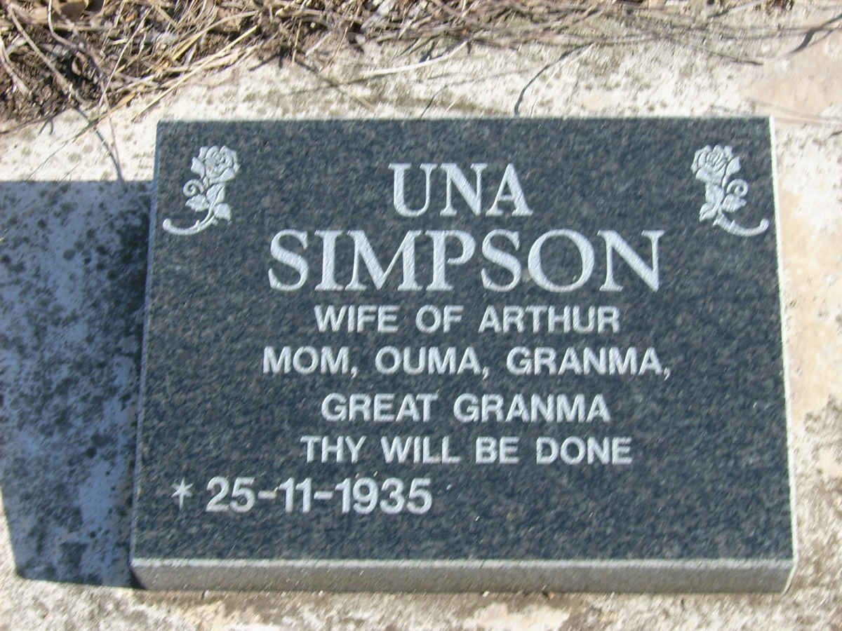 SIMPSON Una -1935