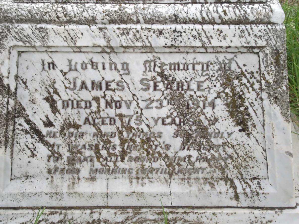 SEARLE James -1914