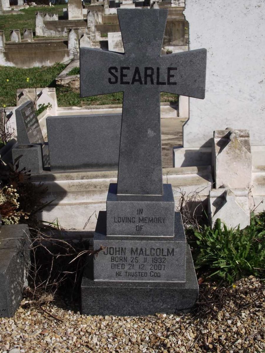 SEARLE John Malcolm 1932-2007
