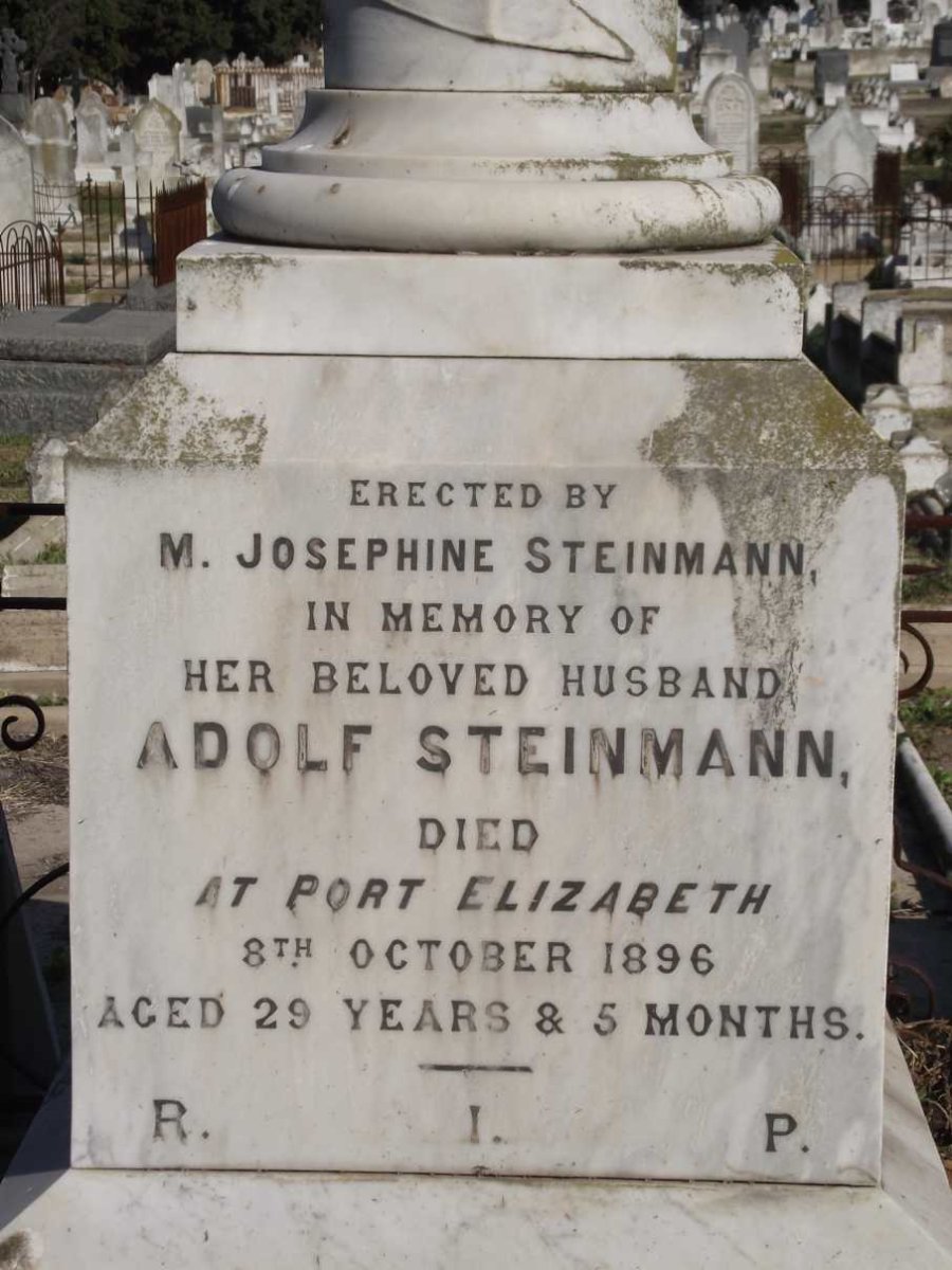 STEINMANN Adolf -1896