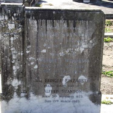 STANTON Alfred 1873-1936 &amp; Eunice Elizabeth 1873-1963 :: STANTON Herbert William 1902-1914