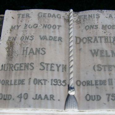 STEYN Hans Jurgen -1935