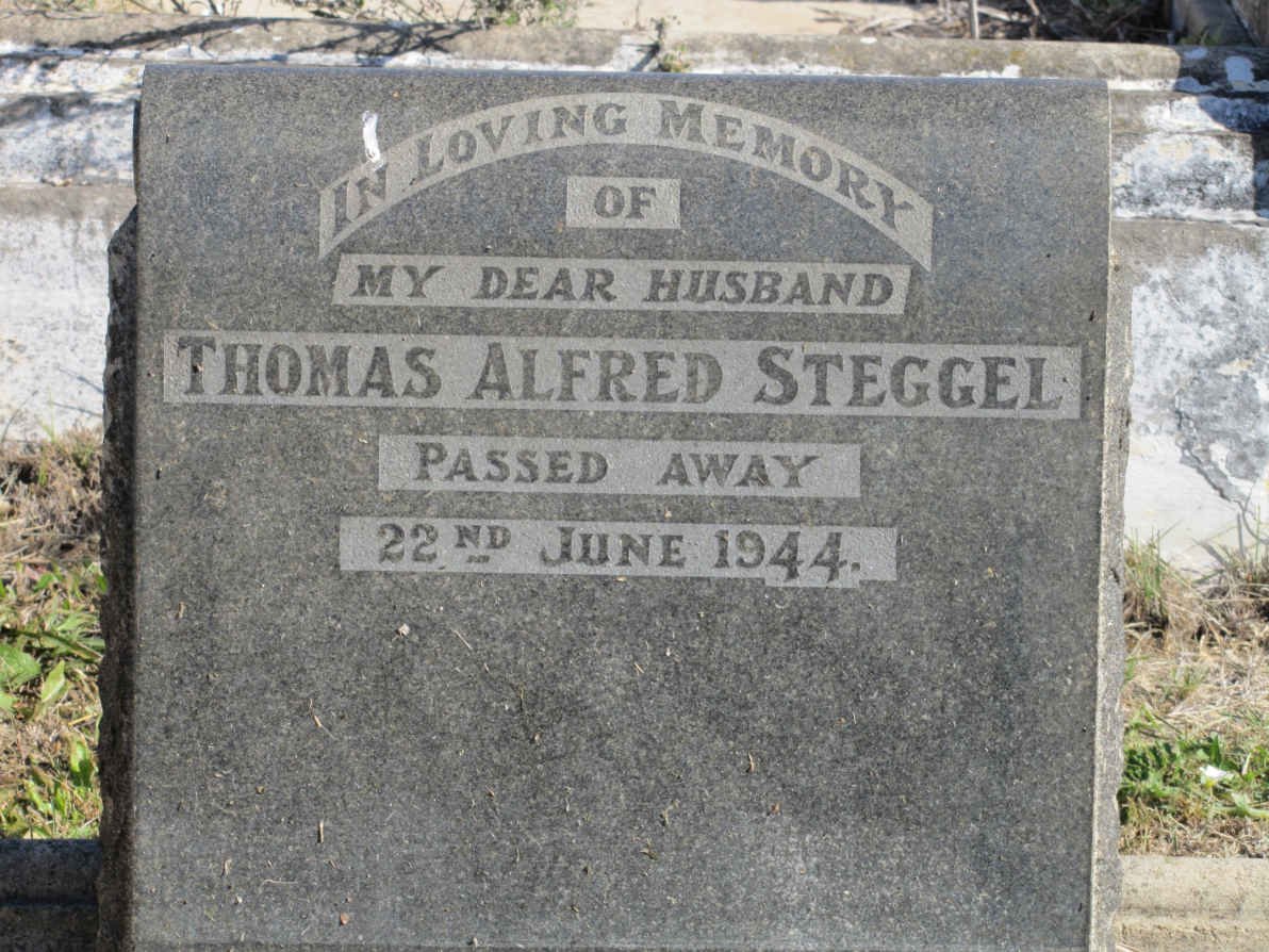 STEGGEL Thomas Alfred -1944