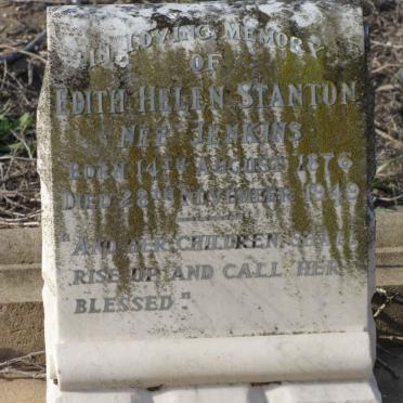 STANTON Edith Helen nee JENKINS 1876-1949