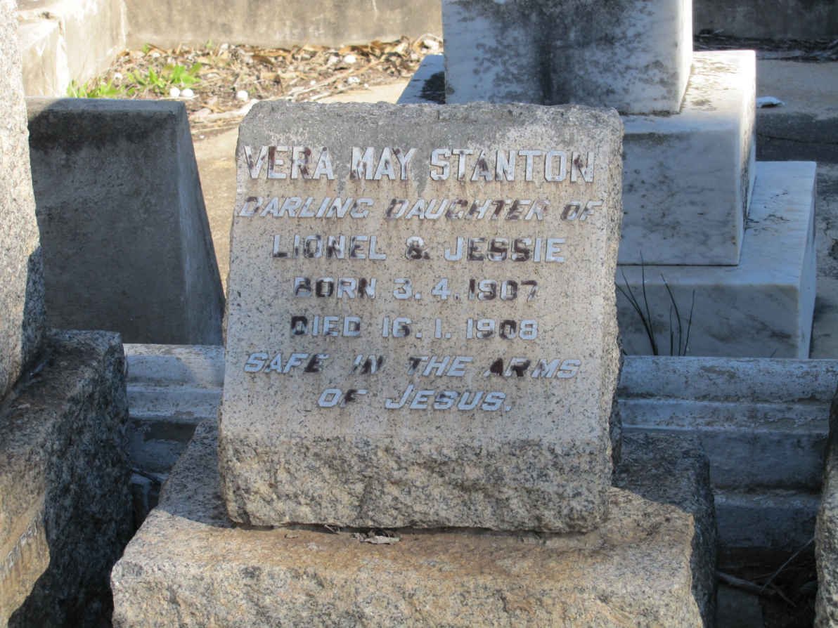 STANTON Vera May 1907-1908