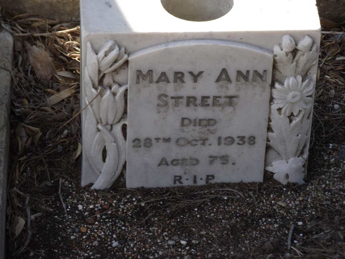 STREET Mary Ann -1938