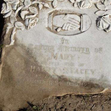 STACY  Mary 1854-1926
