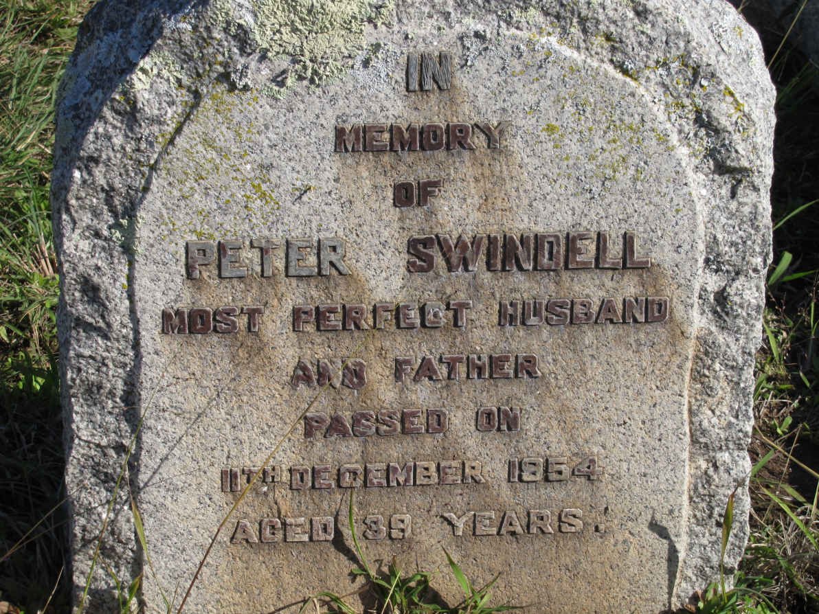 SWINDELL Peter -1954