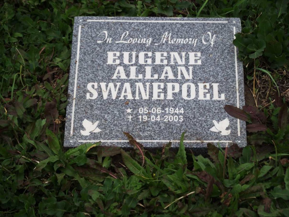 SWANEPOEL Eugene Allan 1944-2003