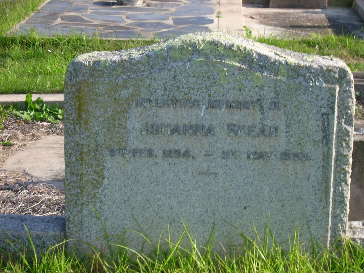 SKEAD Johanna 1895-1953