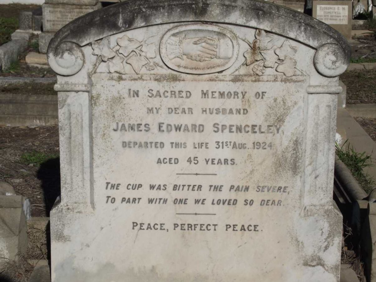 SPENCELEY James Edward  -1924