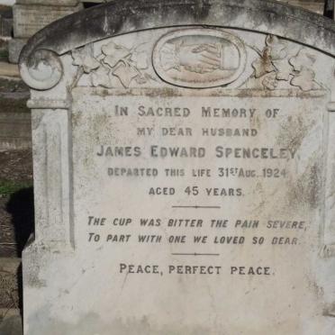 SPENCELEY James Edward  -1924