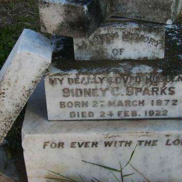 SPARKS  Sidney C. 1872-1922