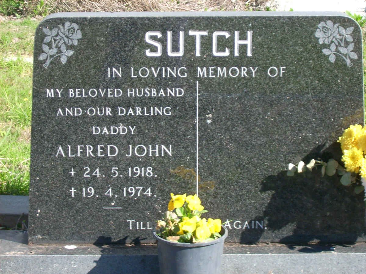 SUTCH Alfred John 1918-1974