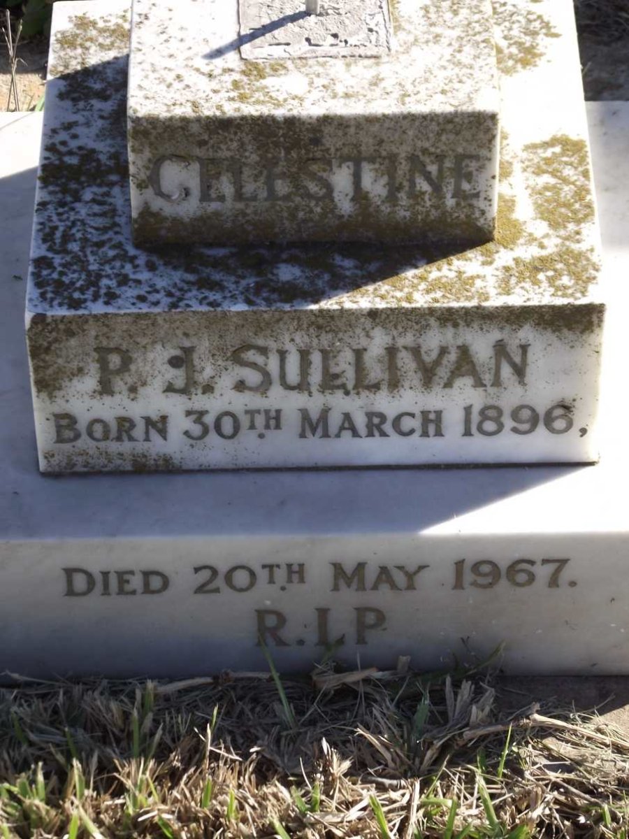 SULLIVAN Celestine P.J. -1896